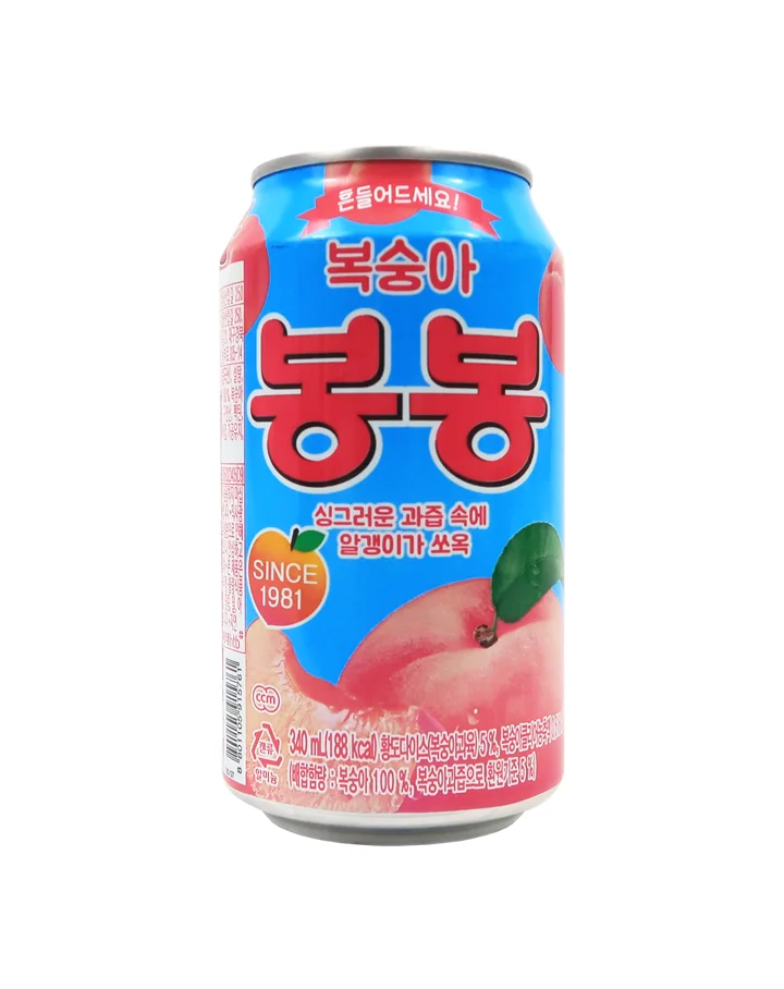 Bong Bong Peach Juice Packaging