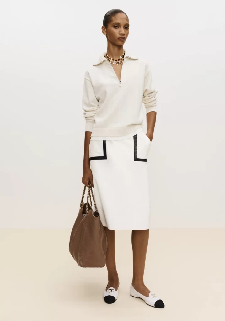 Chanel Classic Flap Handbag Brown Lookbook Photography