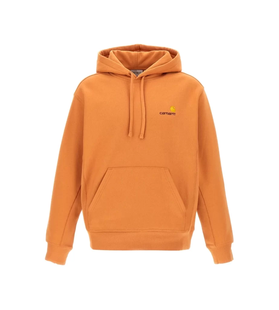 Carhartt Hoodie Orange Product Photography