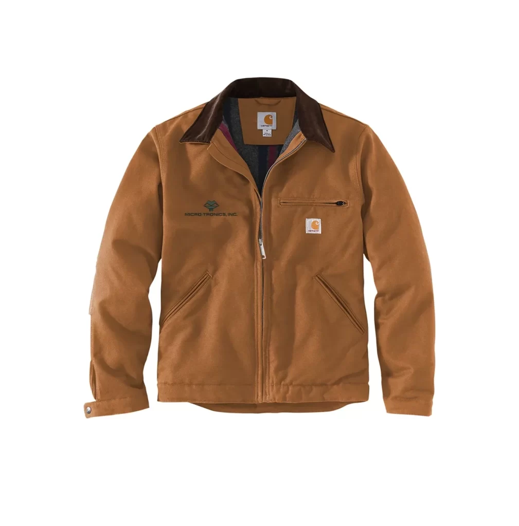 Carhartt Chore Coat Brown Product Photography