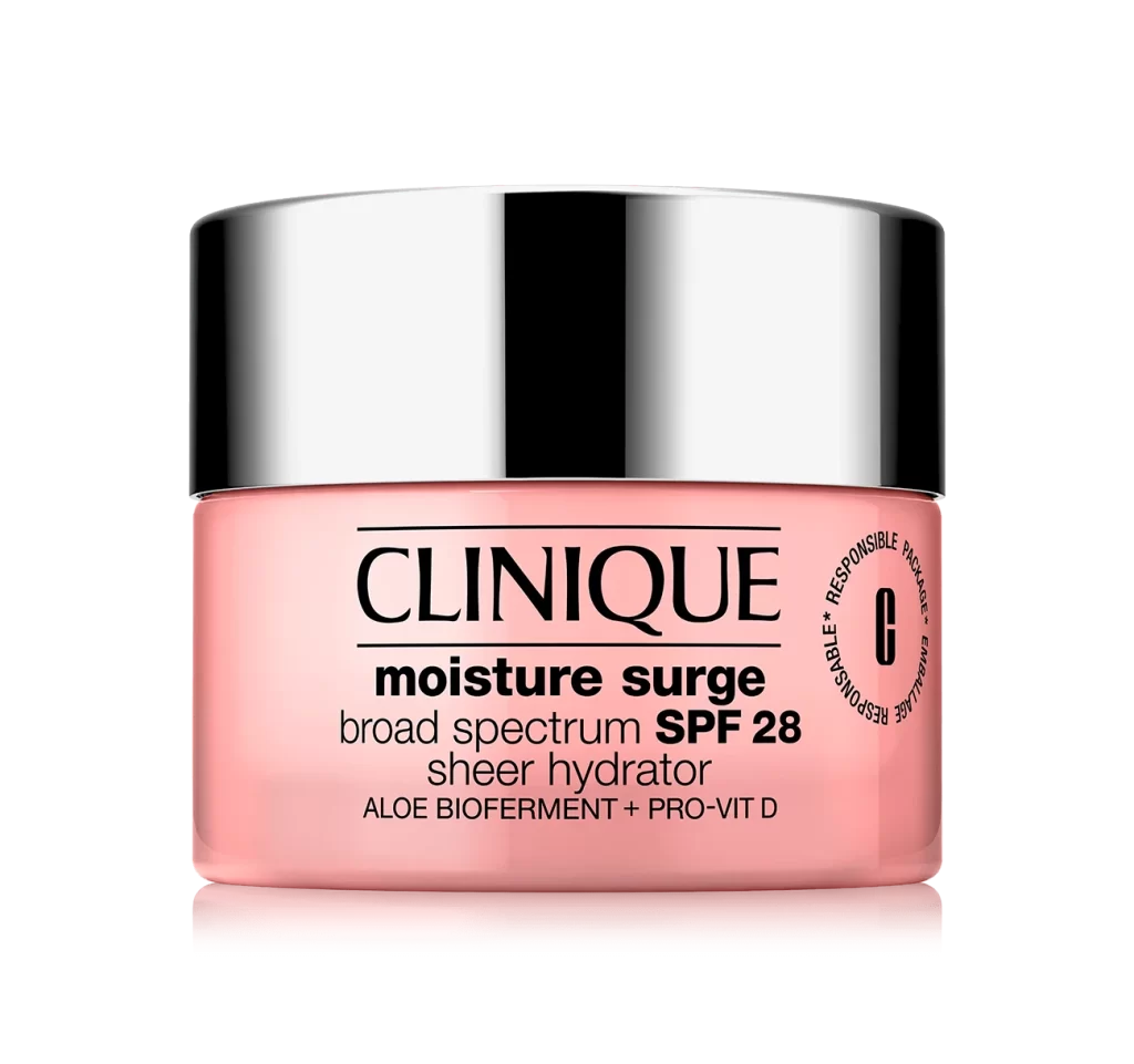 Clinique moisture surge Packaging