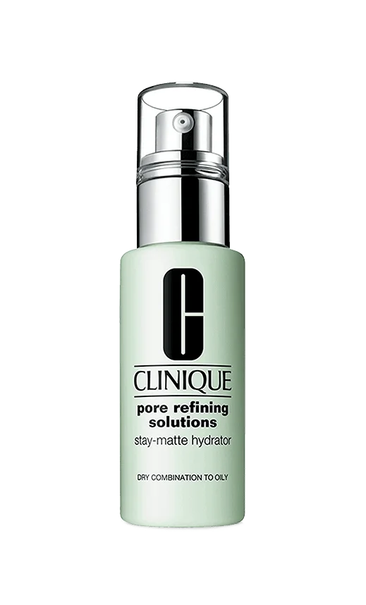 Clinique pore refining solutions stay-matte hydrator Packaging