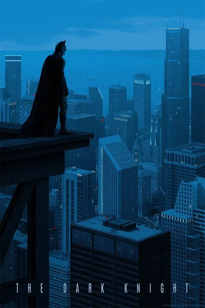 The The Dark Knight Batman Movie Poster