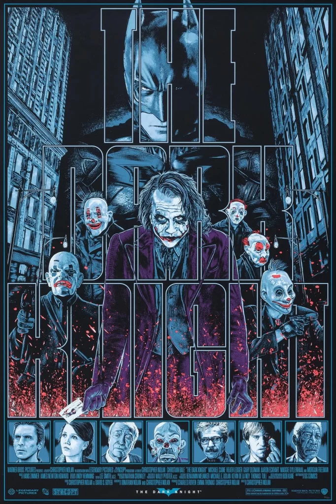 The The Dark Knight Batman Movie Poster