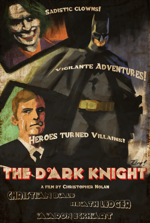 The The Dark Knight Batman Movie Poster
