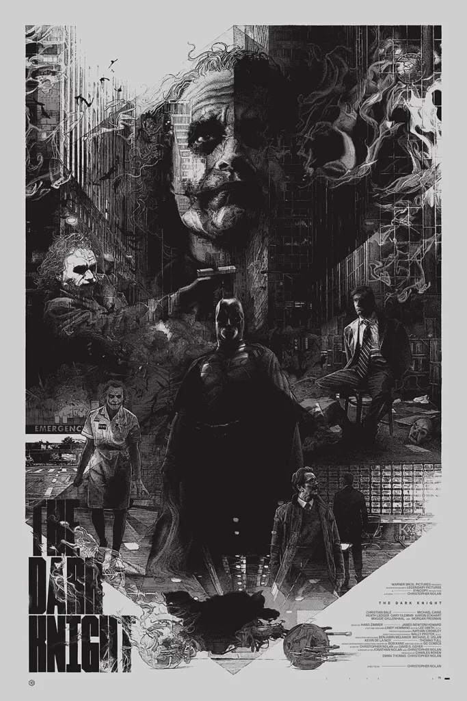 The The Dark Knight Batman Movie Poster