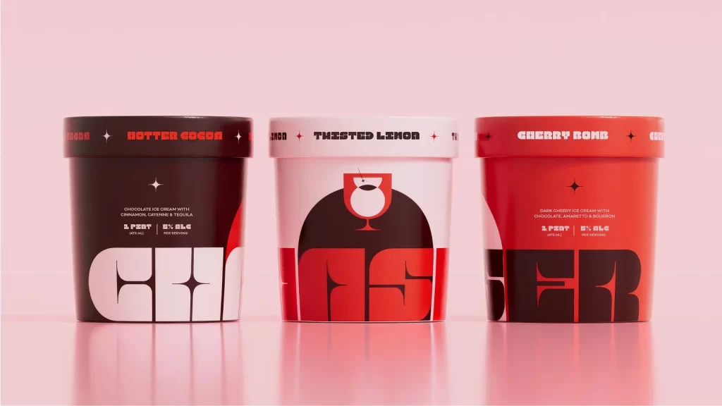 CHASER Ice Cream Packaging