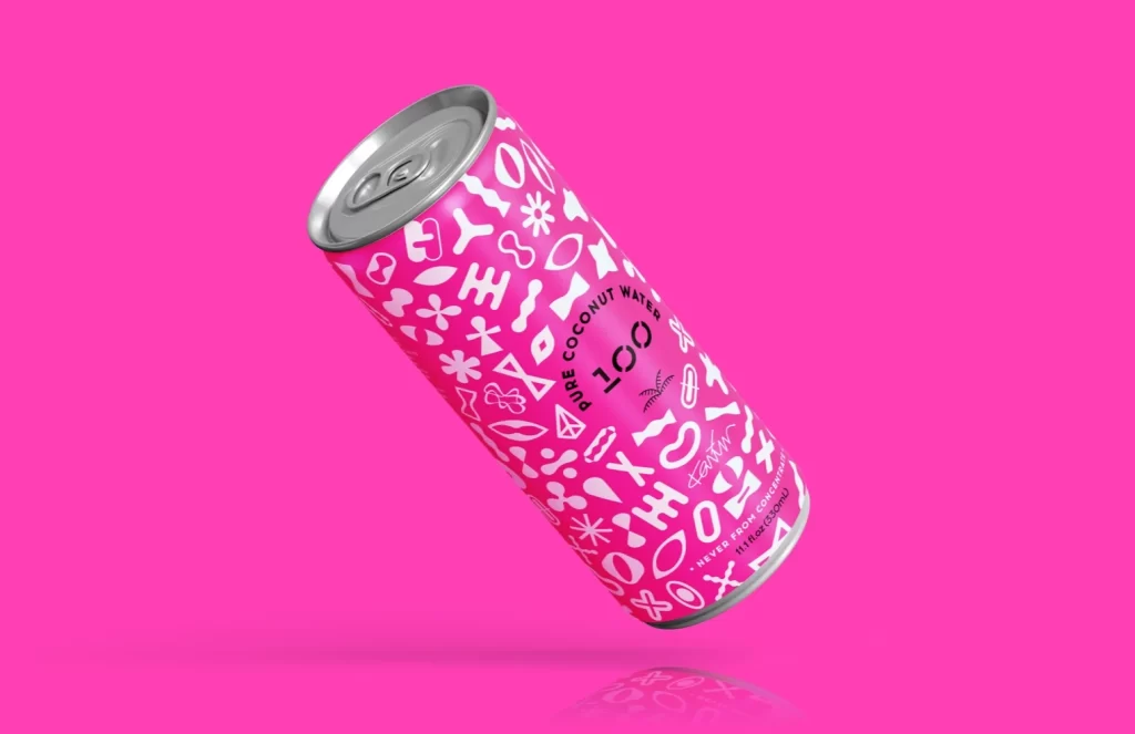 Pure Pure Coconut Water Packaging