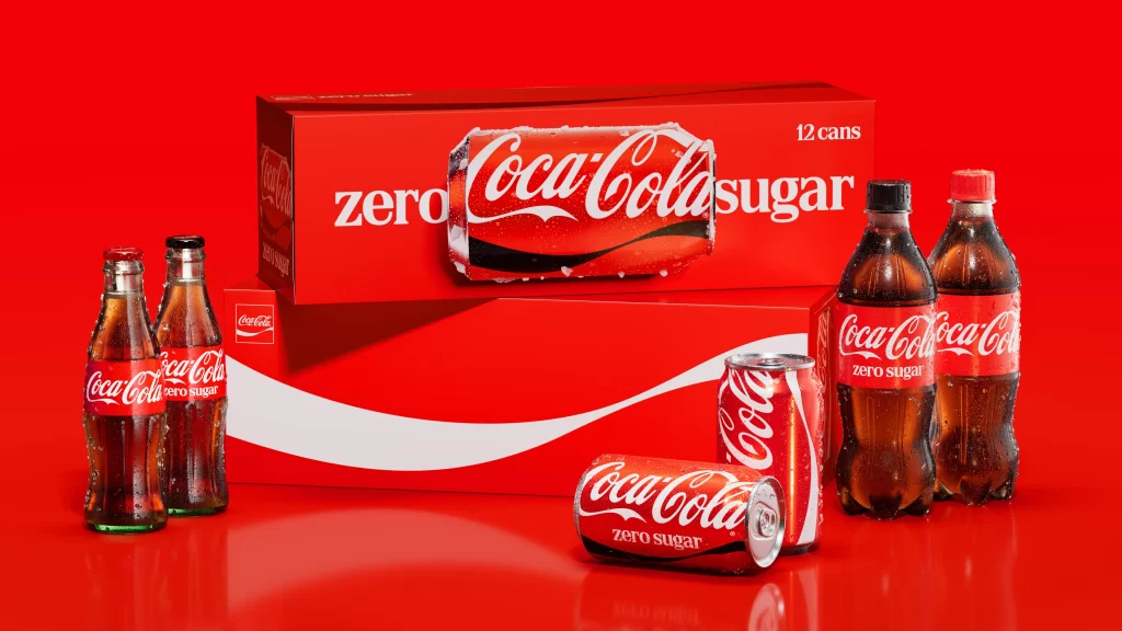 Coca-Cola Zero Sugar Packaging