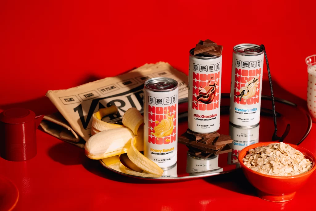 NOON Liquid Breakfast Packaging