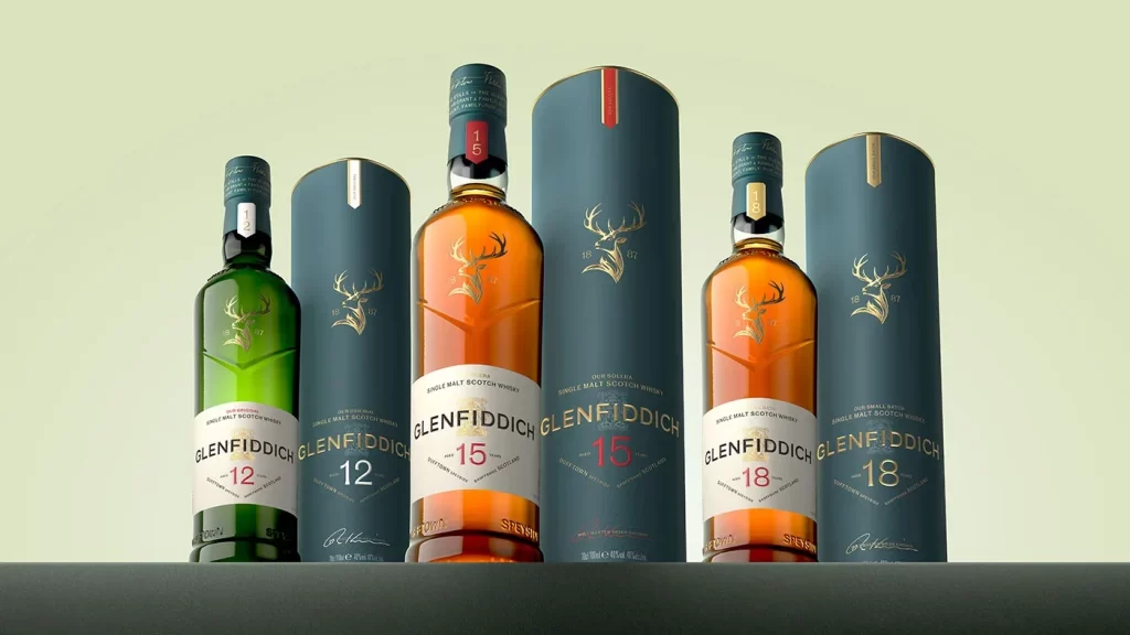 Glenfiddich Single Malt Scotch Whisky Packaging