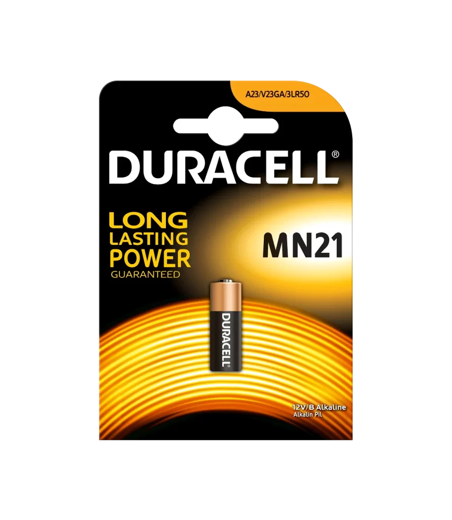Duracell Specialty MN21 Battery Packaging