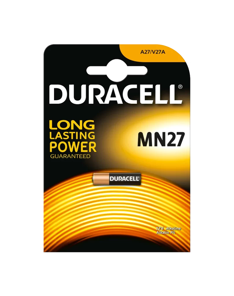 Duracell Specialty MN27 Battery Packaging
