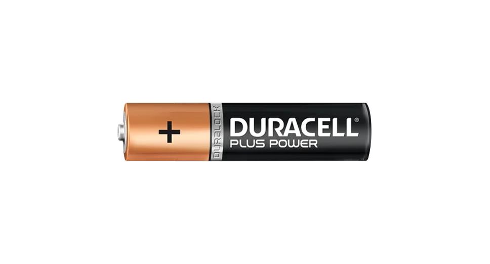 Duracell Plus Power AA Battery Packaging