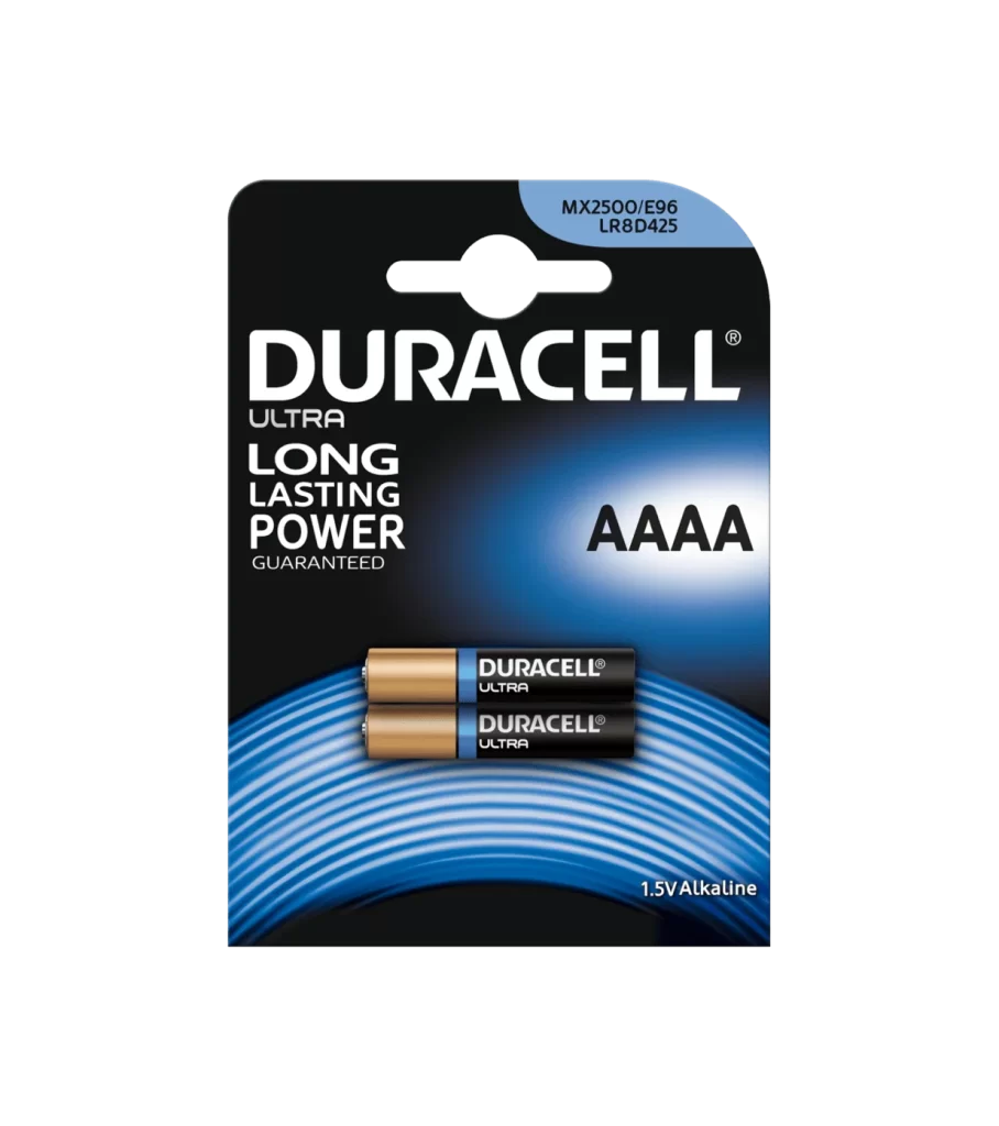 Duracell Specialty AAAA Battery Packaging