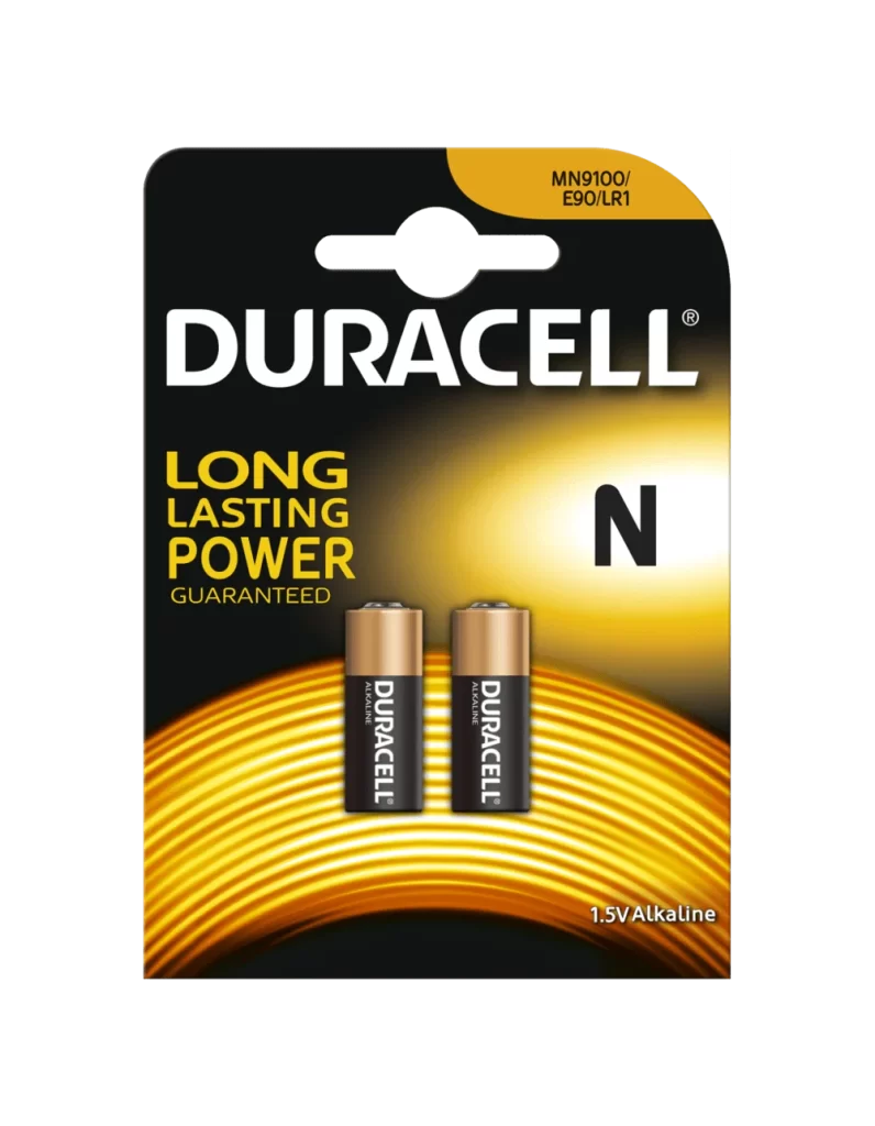 Duracell Original N Battery 2 Pack Packaging