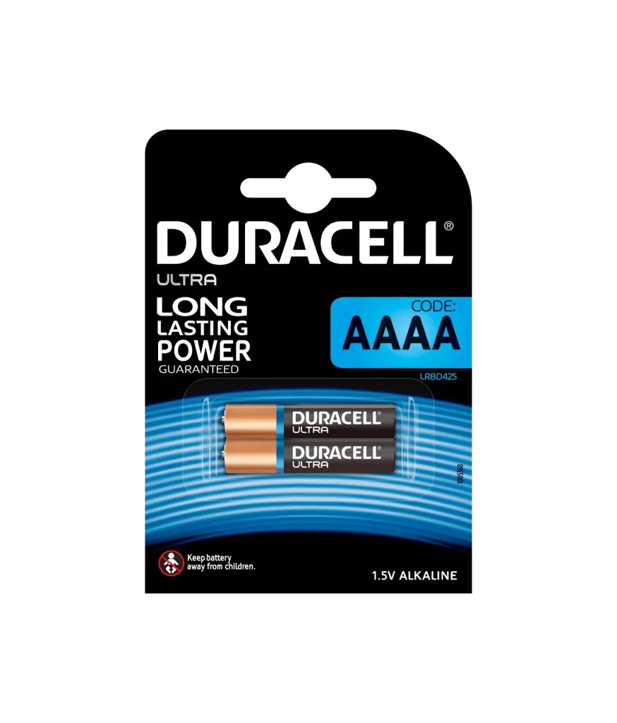 Duracell Specialty AAAA Battery Packaging