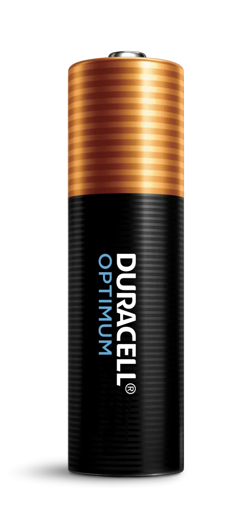 Duracell Optimum AA Battery Packaging