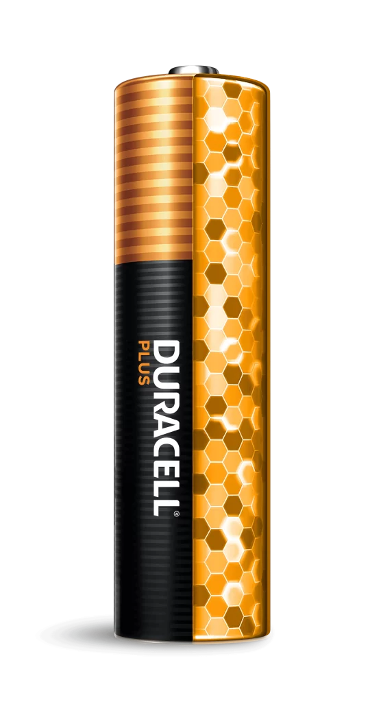 Duracell Plus Power AA Battery Packaging