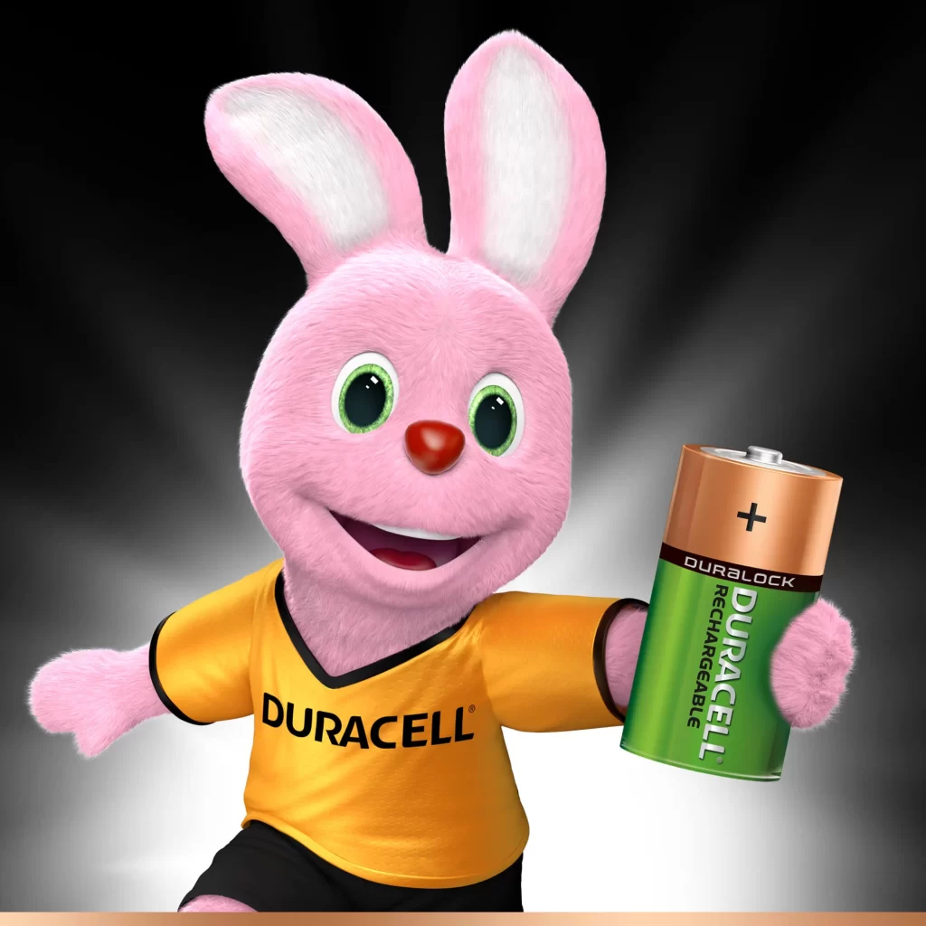 Duracell Rechargeable AA Battery Packaging