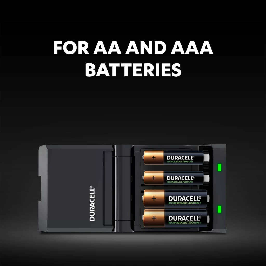 Duracell CEF27 Battery Charger Packaging