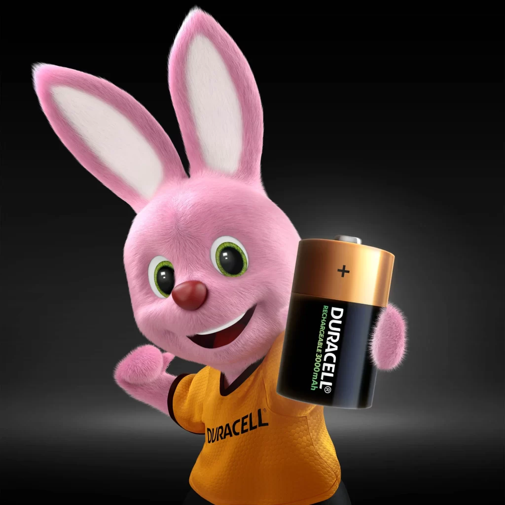 Duracell Rechargeable AA Battery Packaging