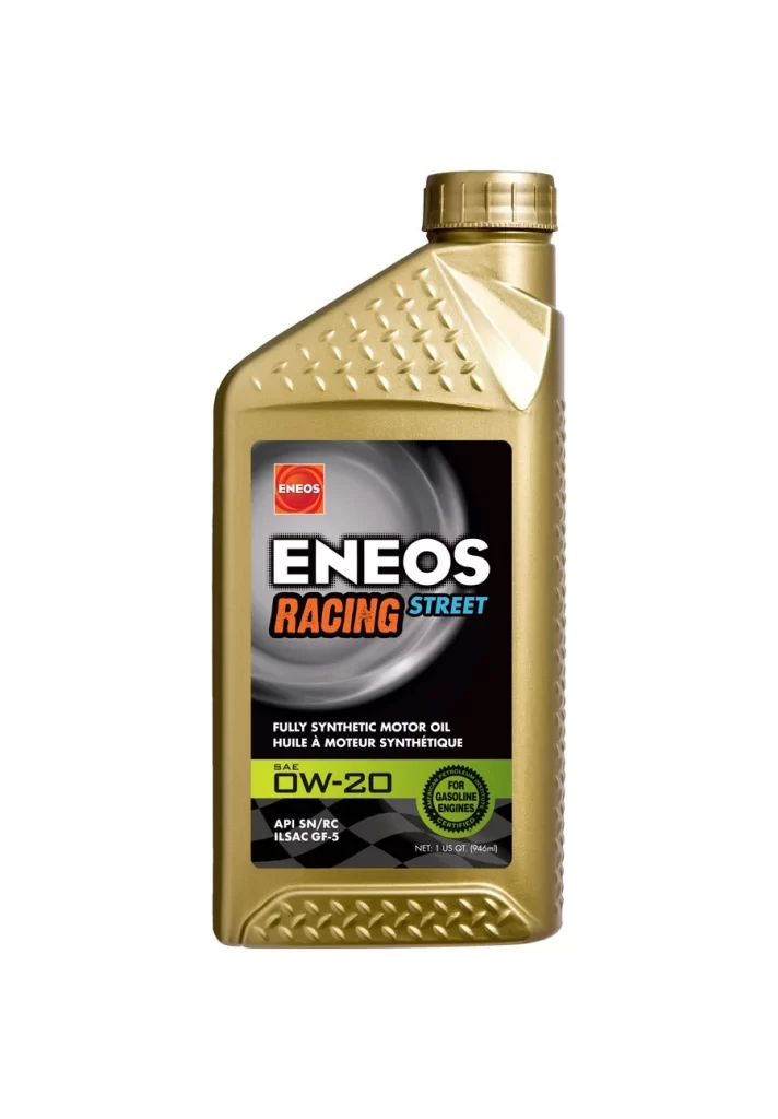 ENEOS Eneos Us Large Eneos Racing Street 0W 20 Packaging