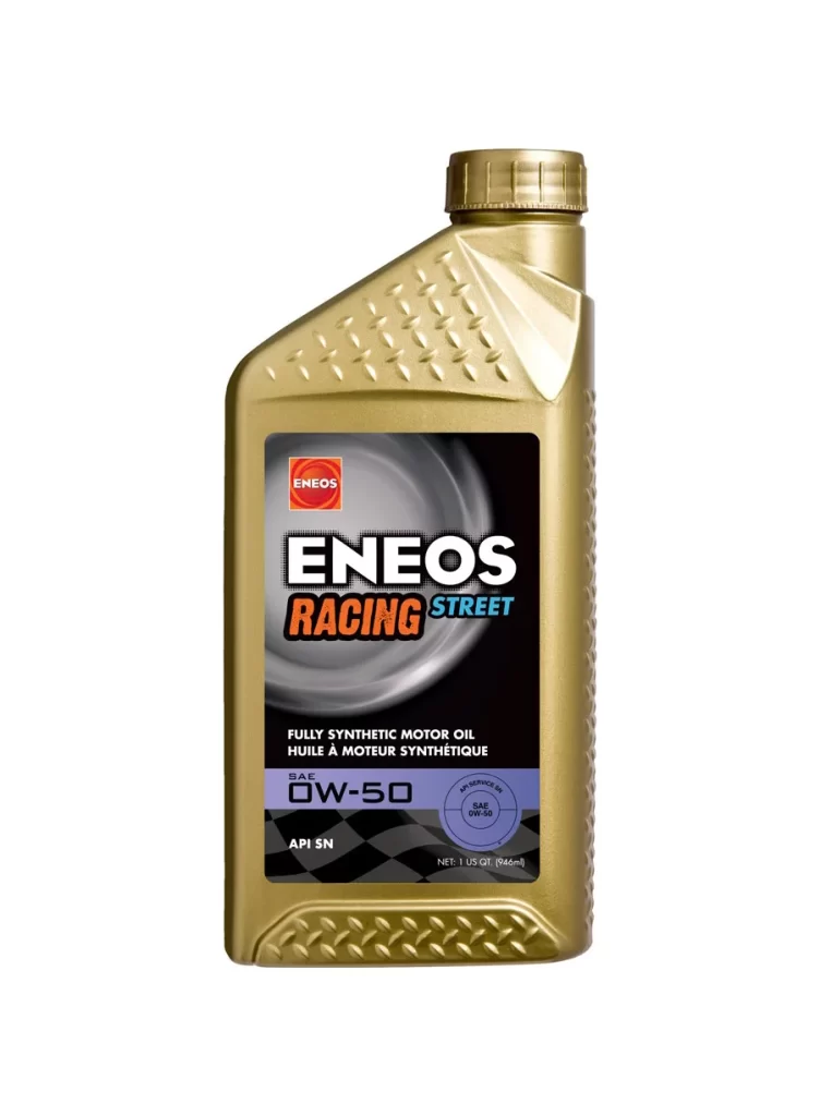 ENEOS Eneos Us Large Eneos Racing Street 0W 50 Packaging