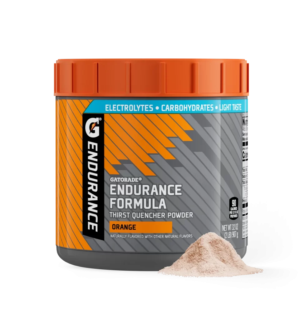 Gatorade Endurance Formula Orange Packaging