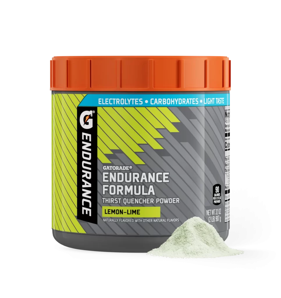 Gatorade Endurance Formula Lemon Lime Packaging