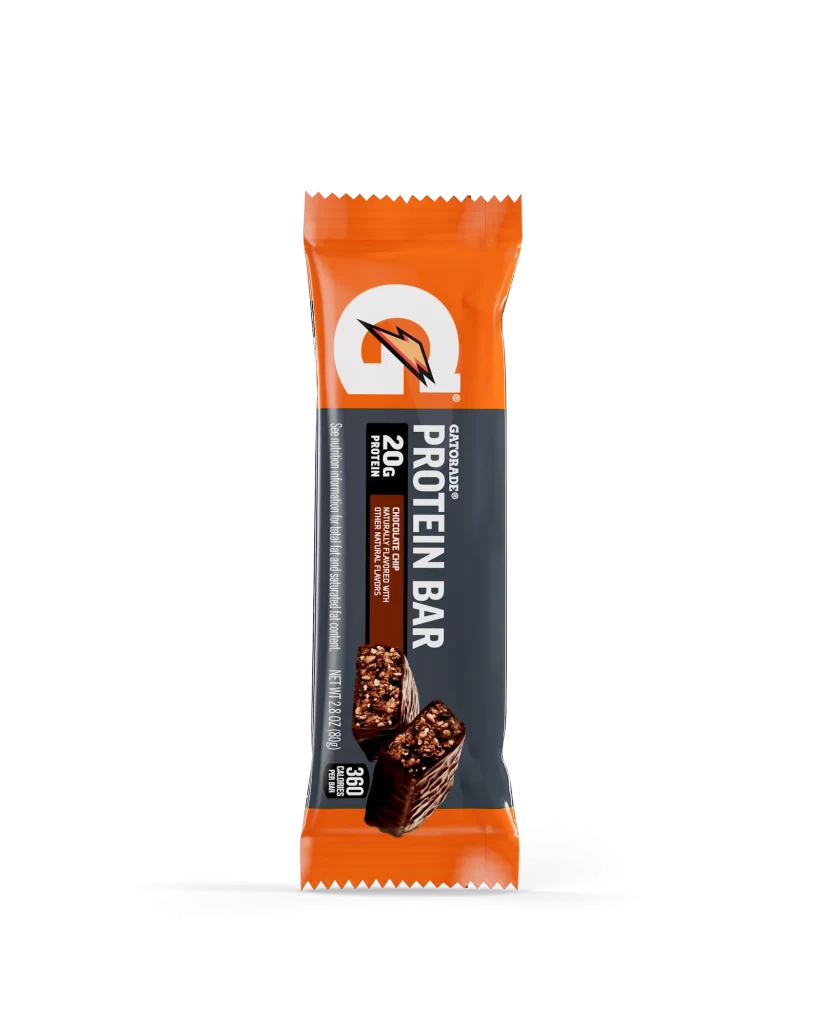 Gatorade Recover Protein Bar Chocolate Chip Packaging