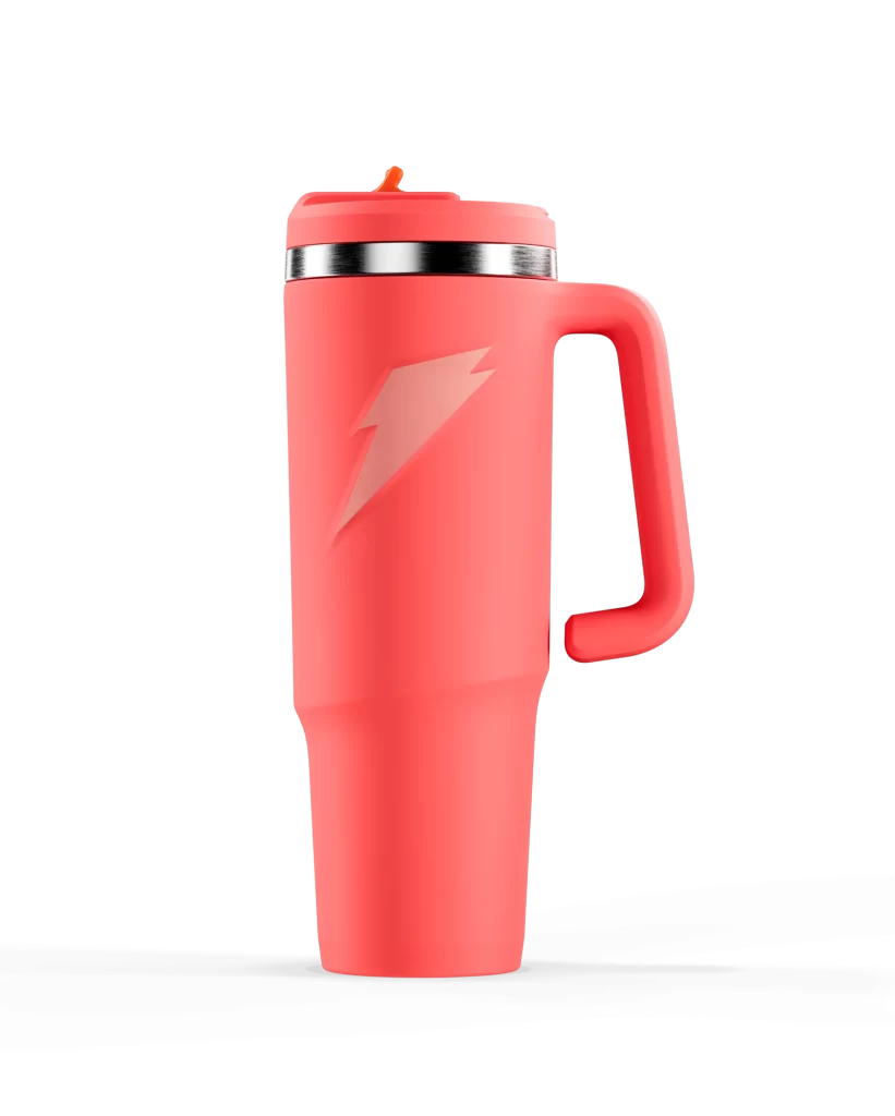 Gatorade 36 oz Tumbler Coral Packaging
