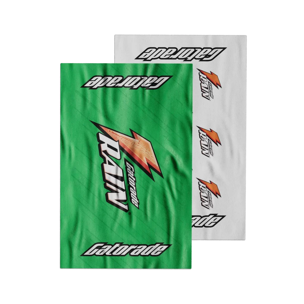 Gatorade Caitlin Clark Rain Berry Drop Towel Packaging
