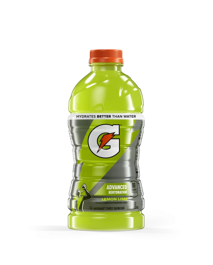 Gatorade Thirst Quencher Lemon Lime 28 oz Bottle Packaging