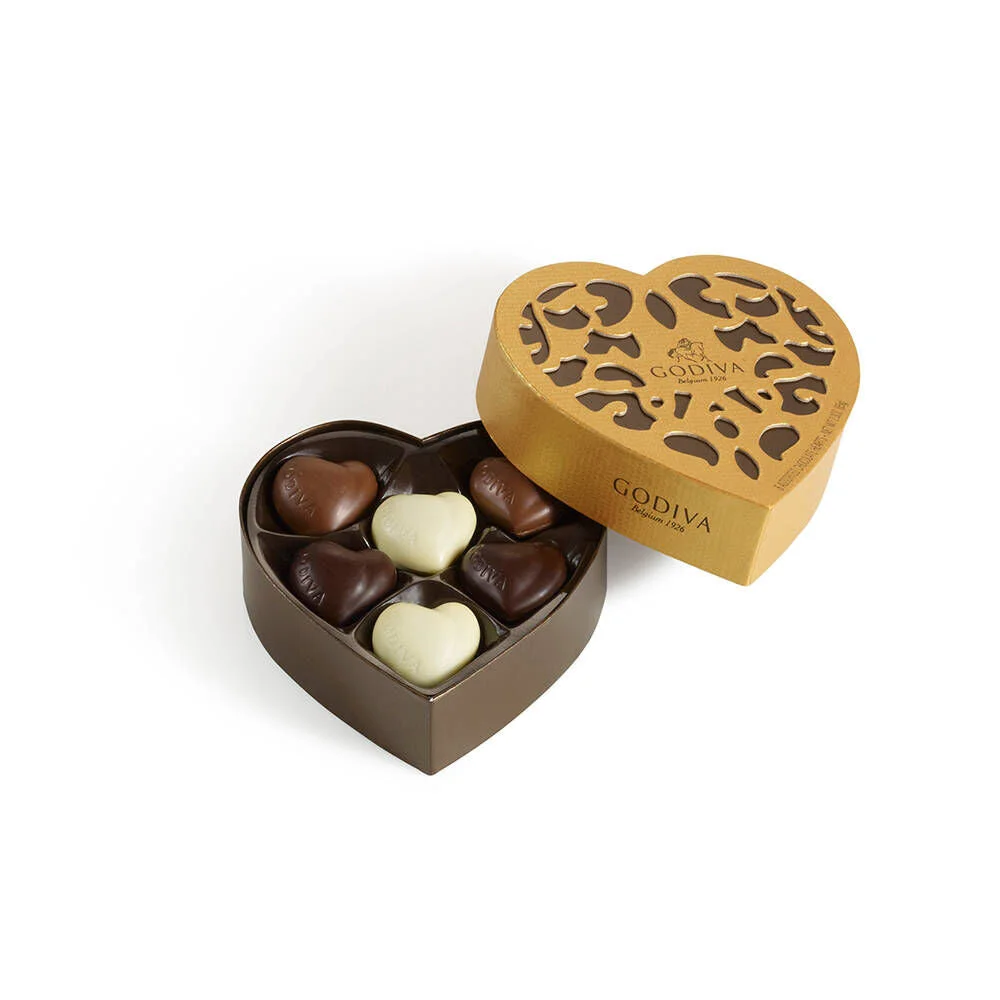 Godiva 6 pc Smoothie Truffle Flight Packaging