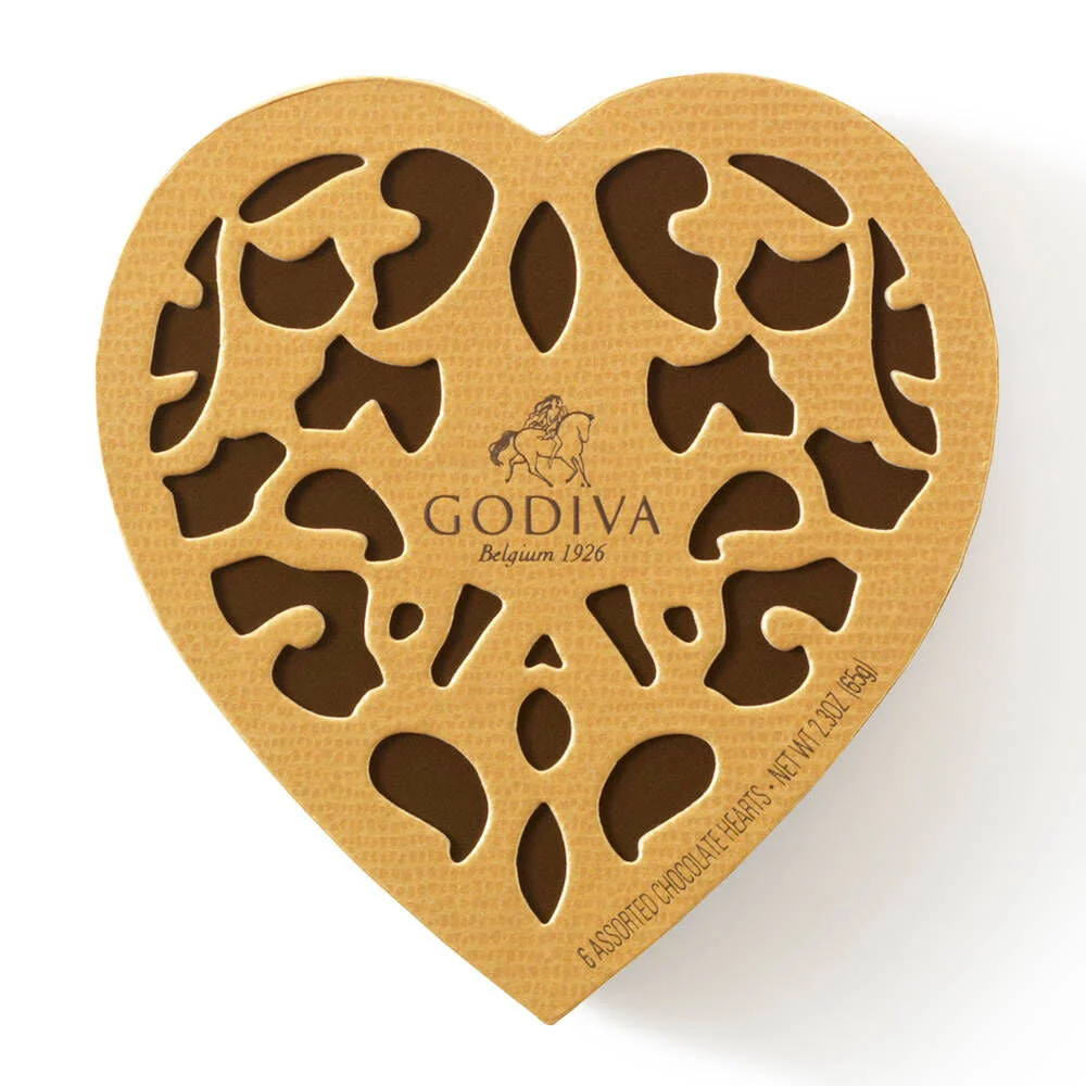 Godiva 6 pc Smoothie Truffle Flight Packaging