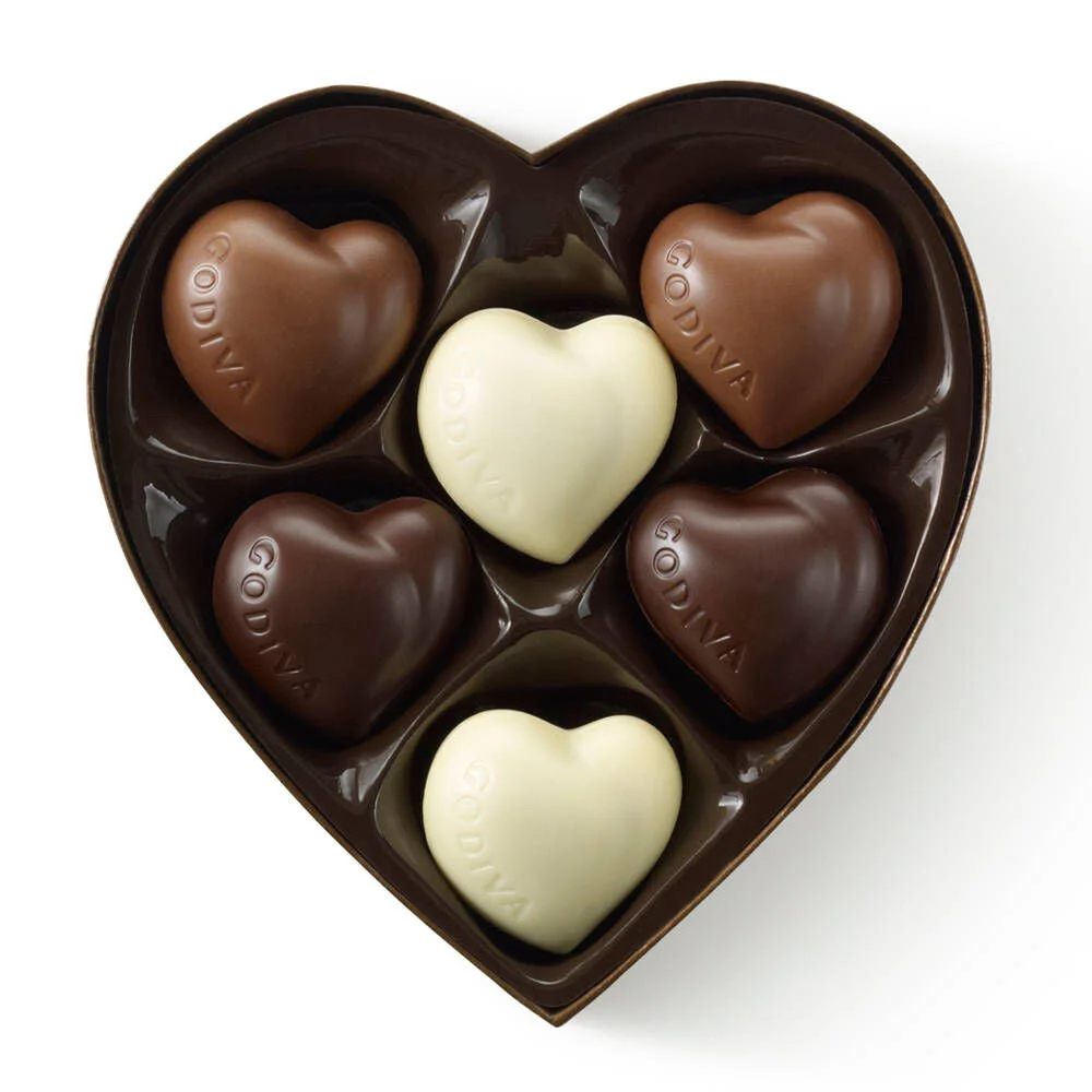 Godiva 6 pc Smoothie Truffle Flight Packaging