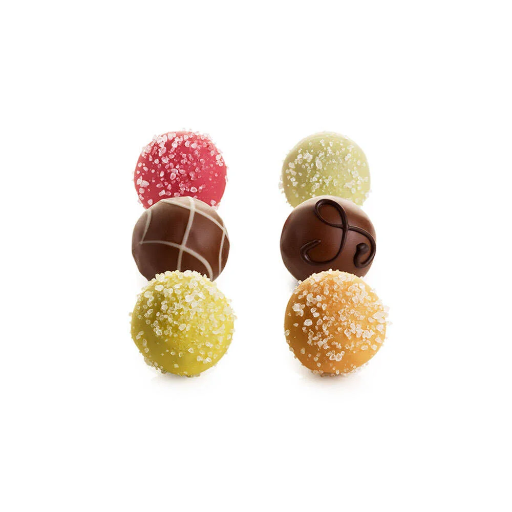 Godiva 6 pc Smoothie Truffle Flight Packaging