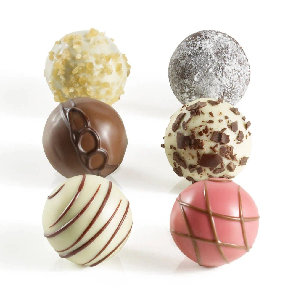 Godiva 6 pc Ultimate Dessert Truffle Flight Packaging