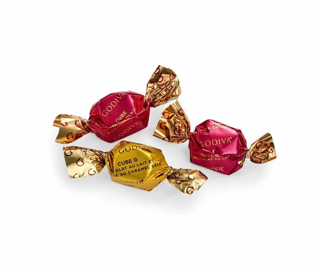Godiva Assorted Chocolate Gold Gift Box Red Ribbon 8 pc + Heart Tin 12 pc Packaging