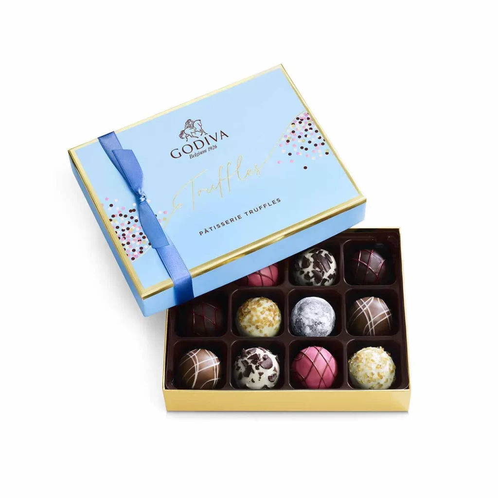 Godiva Birthday Blowout Chocolate Gift Set Packaging