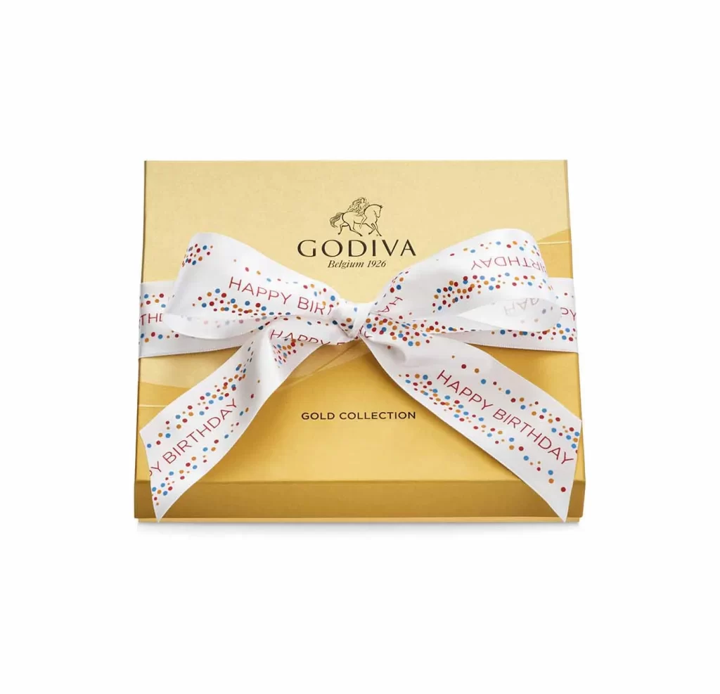 Godiva Birthday Celebration Gift Set Packaging