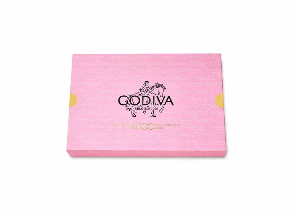Godiva Centennial Anniversary Gift Box 20 pc Packaging