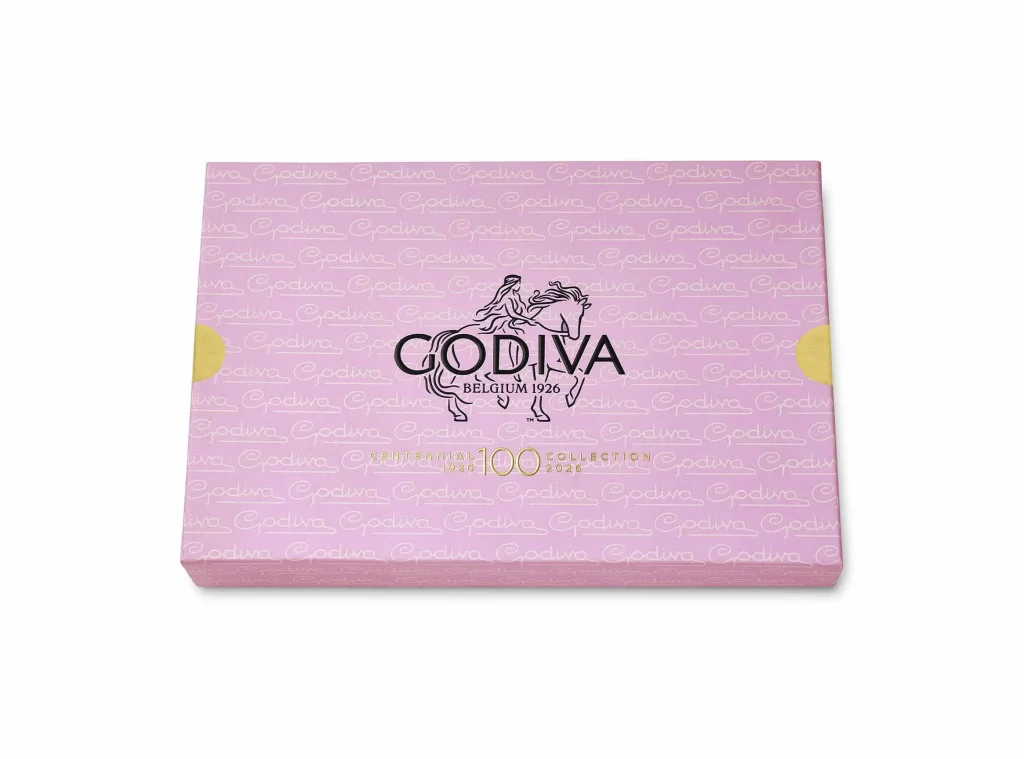 Godiva Centennial Celebration Trio Gift Set Packaging