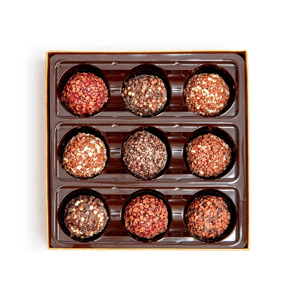 Godiva Chocolate Truffle Delight Gift Box 9 pc Packaging