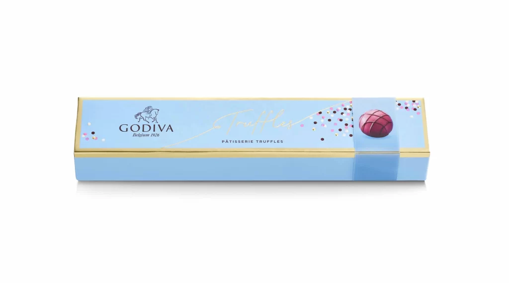 Godiva Chocolate Truffle Sampler Packaging