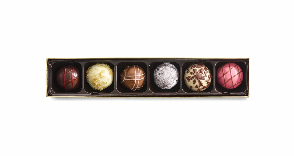 Godiva Chocolate Truffle Sampler Packaging