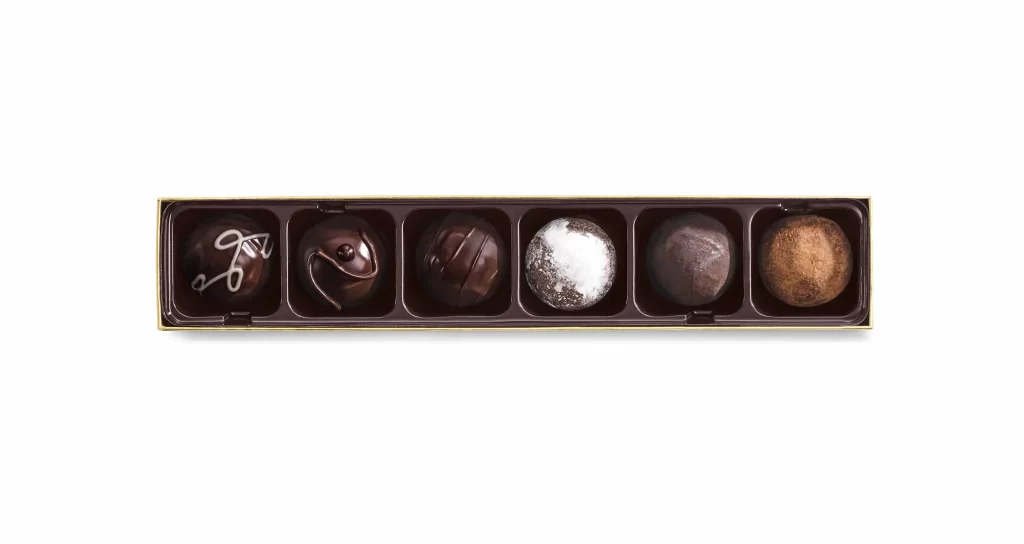 Godiva Chocolate Truffle Sampler Packaging