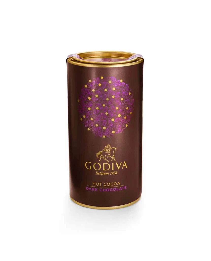 Godiva Dark Chocolate Biscuit and Dark Cocoa Gift Set Packaging
