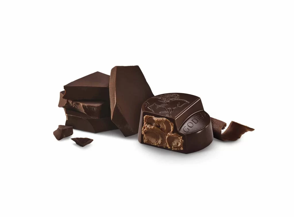 Godiva Dark Chocolate Ganache Small Masterpiece Bags Set of 6 Packaging